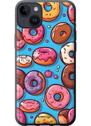 Чохол на iphone 14 plus пончики