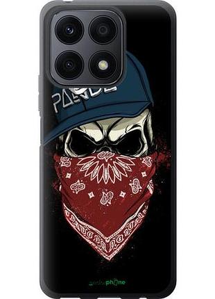 Чехол на huawei honor x8a череп в кепке "4127u-2963-10746"
