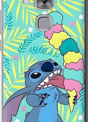 Чехол на huawei nova plus стич хуавей нова плюс