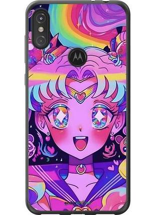 Чехол на motorola one power сейлор мун 3 моторола ван повер