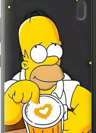 Чехол на lenovo a7000 гомер пиво леново а7000