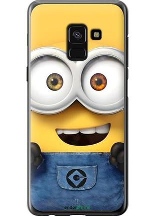 Чехол на samsung galaxy a8 2018 a530f миньон самсунг а8 2018 а530ф