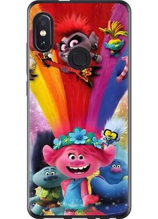 Чехол на xiaomi redmi note 5 pro троли сяоми редми ноут 5 про