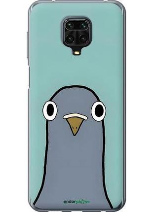 Чохол на xiaomi redmi note 9s блакитний