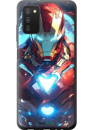 Чехол на samsung galaxy a03s a037f железный человек самсунг а03с а037ф