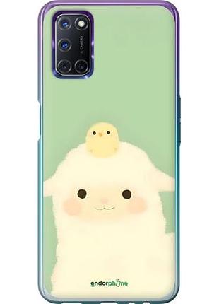 Чехол на oppo a72 барашек и ципленок оппо а72