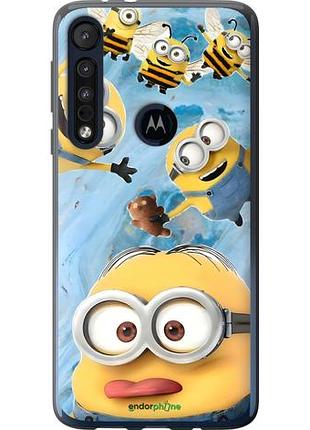 Чохол на motorola one macro міньйони
