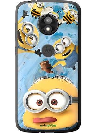 Чехол на motorola moto e5 play миньоны моторола мото е5 плей