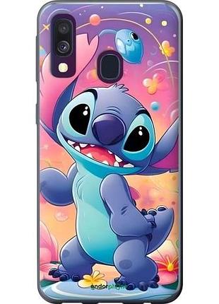 Чехол на samsung galaxy a40 2019 a405f стич 2 самсунг а40 2019 а405ф2