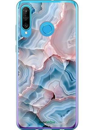 Чехол на huawei p30 lite мрамор хуавей п30 лайт