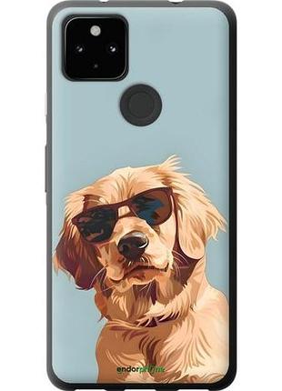 Чохол на google pixel 5a пес в окулярах "6381u-2286-51027"