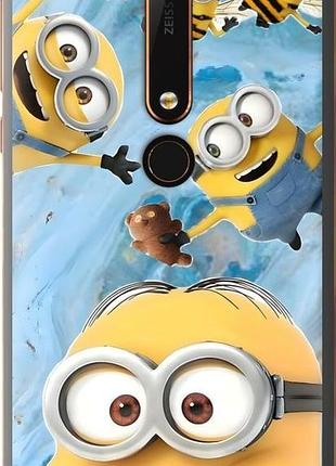 Чехол на nokia 6.1 миньоны нокиа 6.1