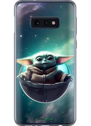 Чохол на samsung galaxy s10e малюк йоду