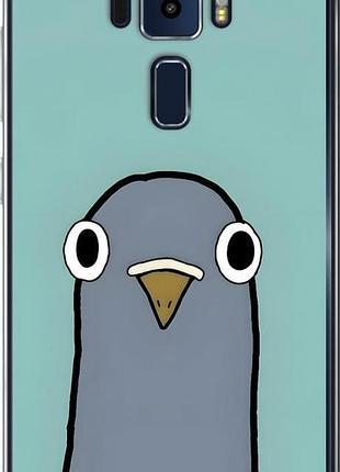 Чехол на asus zenfone 3 ze552kl голубь асус зенфон 3 зе552кл