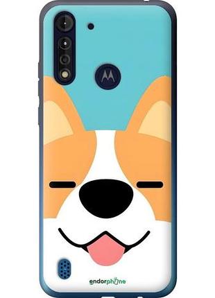 Чехол на motorola g8 power lite забавный корги моторола г8 повер лайт