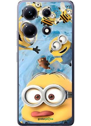 Чехол на infinix note 30 миньоны инфикс ноут 30