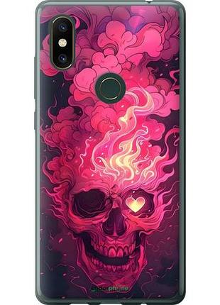 Чехол на xiaomi mi mix 2s череп арт