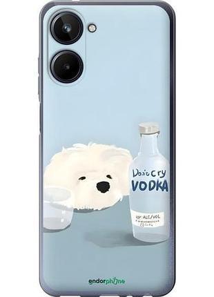 Чехол на realme 10 пес водка риалми 10