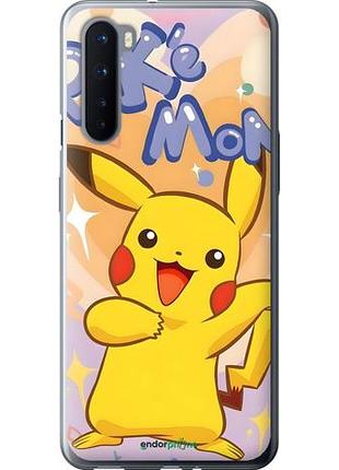 Чехол на oneplus nord пикачу