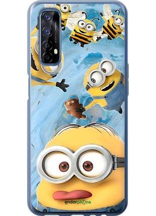 Чехол на realme 7 миньоны риалми 7