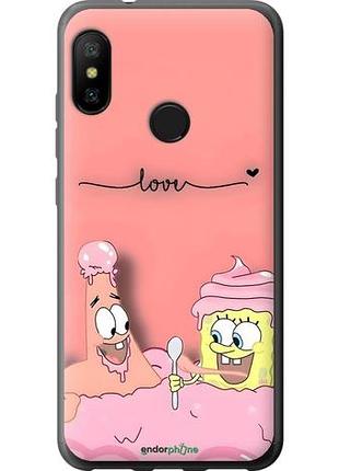 Чехол на xiaomi mi a2 lite спанч боб, sponge bob сяоми ми а2 лайт