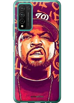 Чехол на huawei honor 10x lite айс кюб хуавей хонор 10х лайт