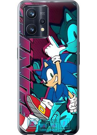 Чехол на realme 9 соник sonic риалми 9