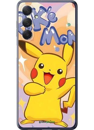 Чехол на samsung galaxy m54 пикачу самсунг м54