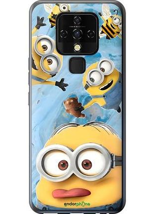 Чехол на tecno camon 16 se ce7j миньоны текно камон 16 се се7j