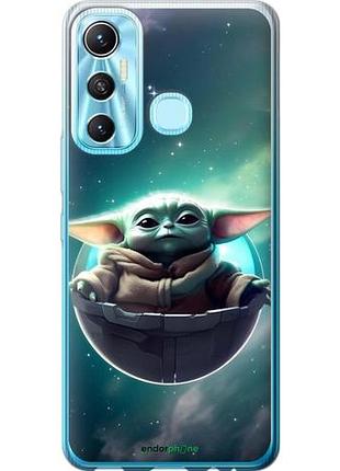 Чехол на infinix hot 11 малыш йода, грогу инфикс хот 11