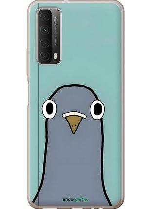 Чехол на huawei p smart 2021 голубь хуавей п смарт 2021