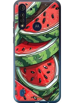 Чехол на motorola g8 power lite арбуз моторола г8 повер лайт