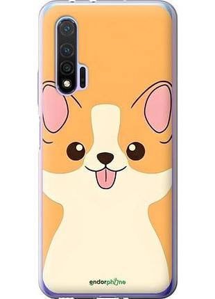 Чехол на huawei nova 6 милый пес хуавей нова 6