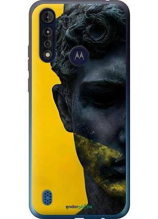 Чехол на motorola g8 power lite статуя арт моторола г8 повер лайт
