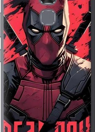 Чехол на asus zenfone 3 max zc520tl дэдпул, deadpool асус зенфон 3 макс зс520тл