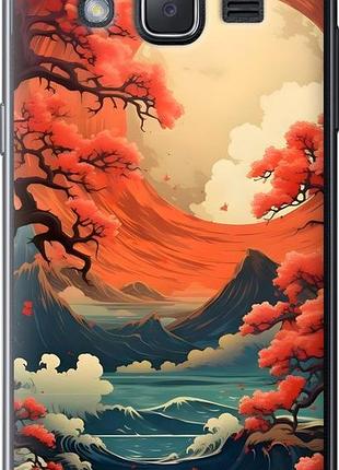 Чехол на samsung galaxy j2 j200h природа японии самсунг й2 й200х