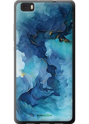 Чехол на huawei ascend p8 lite акварель хуавей асценд п8 лайт