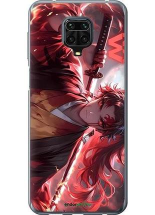 Чехол на xiaomi redmi note 9s аниме воин