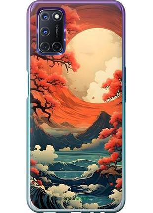 Чехол на oppo a72 природа японии оппо а72