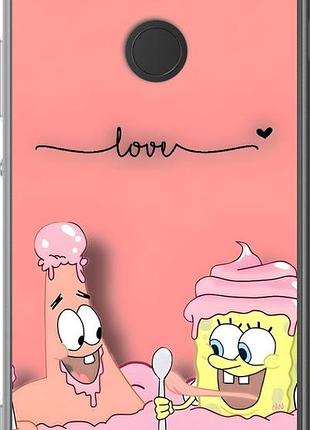 Чохол на sony xperia xa2 h4113 спанч боб