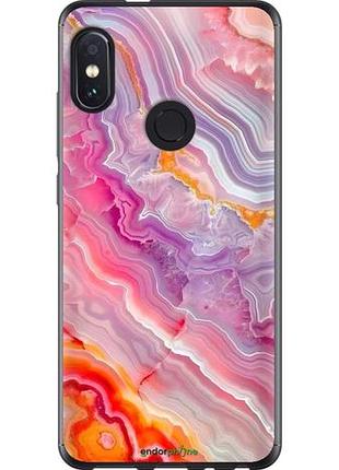 Чехол на xiaomi redmi note 5 pro мрамор 2