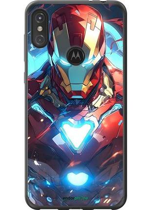 Чохол на motorola one power залізна людина