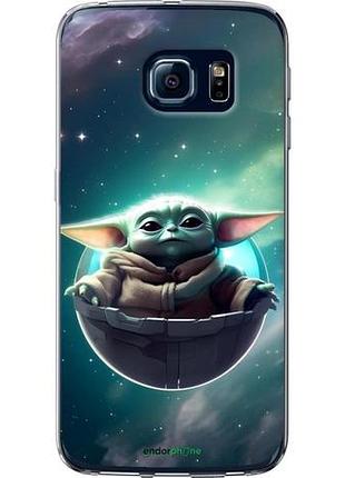 Чохол на samsung galaxy s6 edge g925f малюк йоду