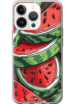 Чехол на iphone 13 pro арбуз айфон 13 про