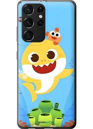 Чохол на samsung galaxy s21 ultra (5g) бейбі шарк