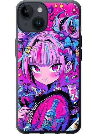 Чехол на iphone 14 аниме милаха айфон 14