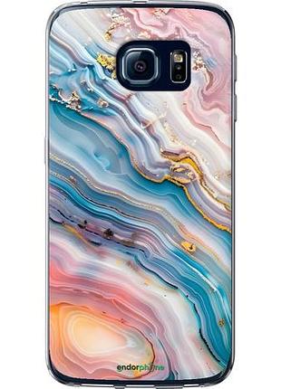 Чехол на samsung galaxy s6 edge g925f мрамор красивый самсунг с6 эдж г925ф