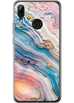 Чехол на huawei nova 3 мрамор красивый хуавей нова 3