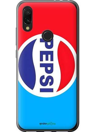 Чехол на xiaomi redmi 7 пепси сяоми редми 7