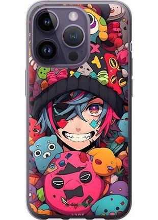 Чехол на iphone 14 pro аниме парень айфон 14 про